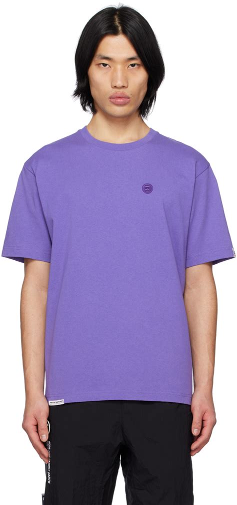 bathing ape burberry shirt|a bathing ape shirt purple.